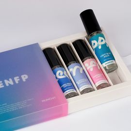 [MUMCHIT] MBTI Eau de Perfume Layered Set 30ml x 4 – 4 Fragrances to Mix & Match Based on 16 MBTI Types, Create Your Own Signature Scent _ Made in KOREA